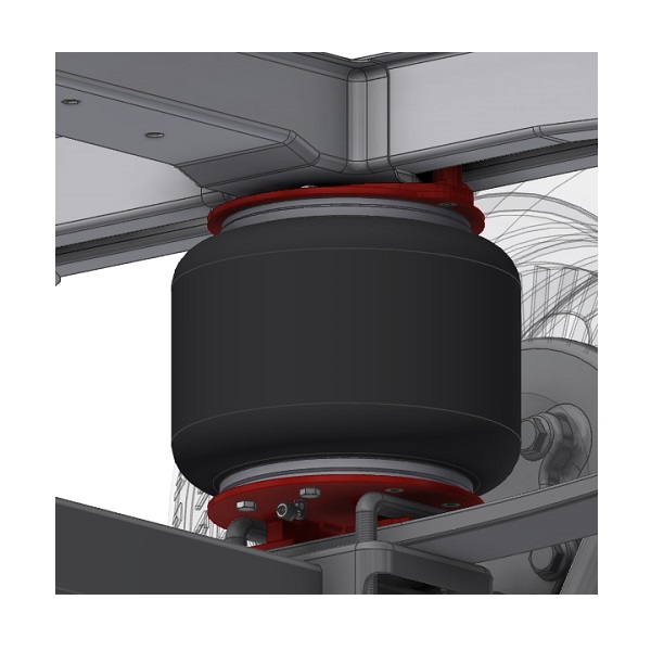 Luchtvering Luchtvering camper